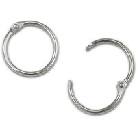 28432 - Set 75 inele argintii pt. legare, 29/34mm - Meyco