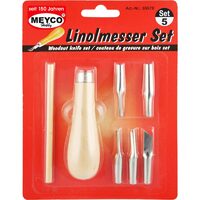 65079 - Set daltite linoleu, 5 daltite plus maner - Meyco
