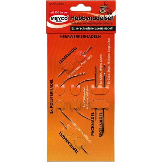 65190 - Set 6 ace diferite marimi si forme - Meyco