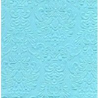 PAK75 - 12505504 - Servetele elegance embosate - light petrol - 1 pachet, 25x25cm