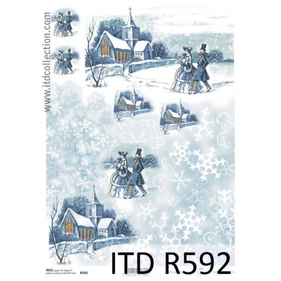 R592- Hartie orez A4, 25 - 30gr - ITD