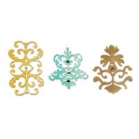 19 - 657738 Set 3 cuttere Sizzlits - Decorator Icons - Sizzix