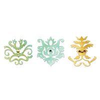 19 - 657740 Set 3 cuttere Sizzlits - Royal Motif - Sizzix