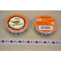 372812 - Panglica hartie adeziva cu imprimeuri - tip scotch 15mm x 10m - lalele - ANT-CH