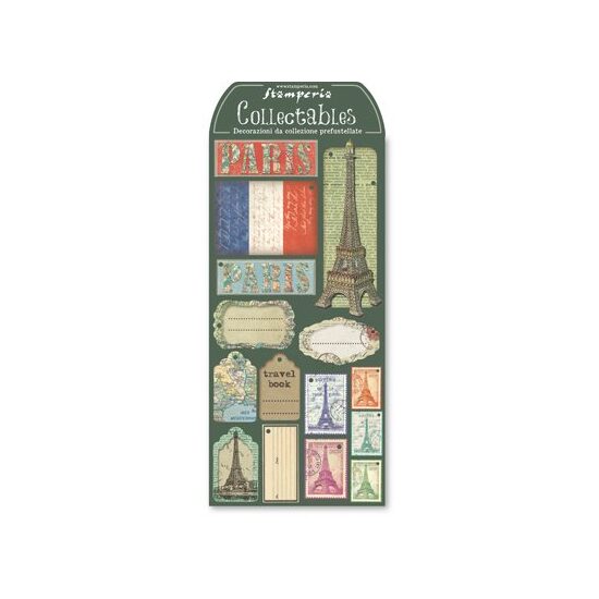 DFTG006-Etichete cartonate predecupate-Travel Paris-Stamperia