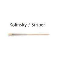 N-STRP - Pensula liner din par natural pentru unghii Kolinsky - KIM