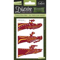 DS-CX-WISE Cutter Metalic -Three wise men - Crafters Companion