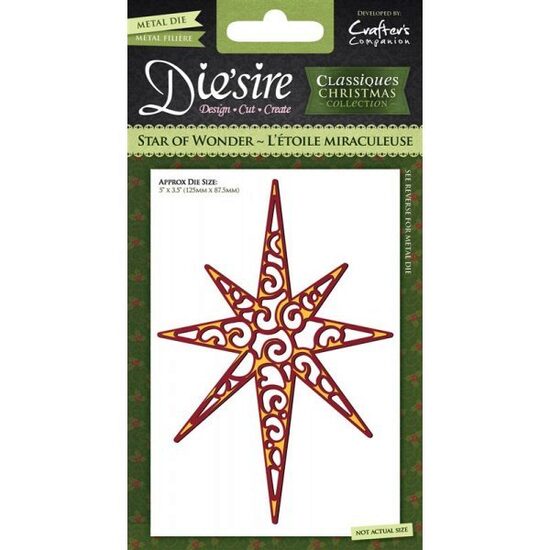 DS-CX-STAR Cutter Metalic-Star of wonder-Crafters Companion