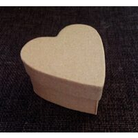 359213 - Cutiuta carton natur, inimioara 6 x 6 x 3.7 cm - ANT-CH