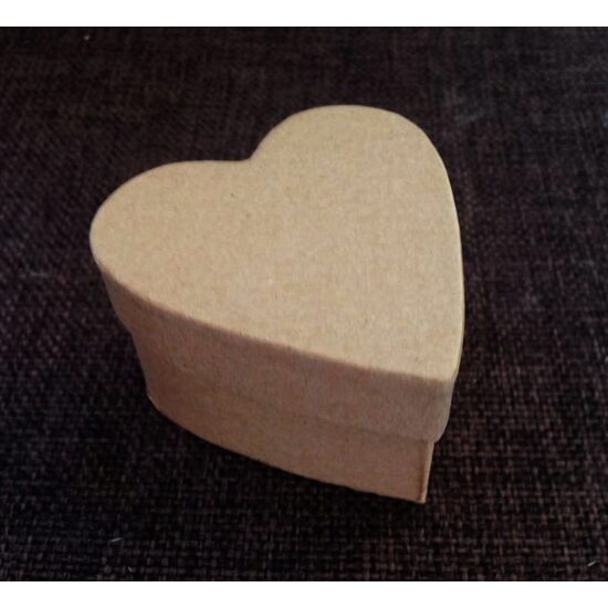 359213 - Cutiuta carton natur, inimioara 6 x 6 x 3.7 cm - ANT-CH