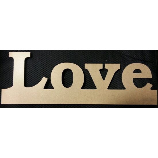 Placuta MDF-LOVE-44.5X15cm-nr.37-C-ART