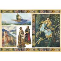 DFS163 - Hartie de orez Stamperia 48x33 cm Russian Tales