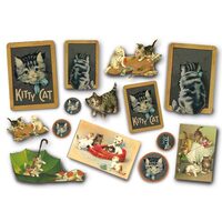 DFS154 - Hartie de orez Stamperia 48x33 cm - My Kitty Cat-DISC