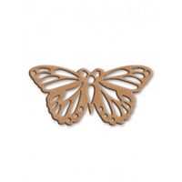 KF328 - Silueta lemn MDF - Fluture - 21 x 11.5 cm - Stamperia