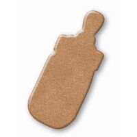 KF433 - Silueta lemn MDF - Sticla bebe - 8.3 x 3.5 cm - Stamperia