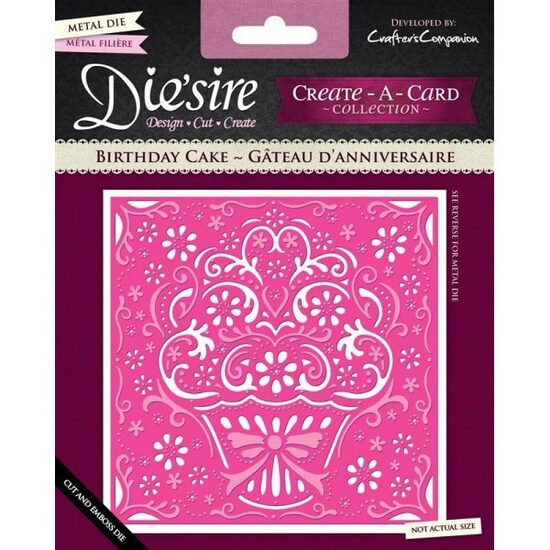 DS-CAD-BDCAKE - Cutter Birthday Cake - Crafters Companion