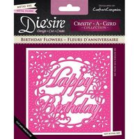 DS-CAD-BDFLOW - Cutter Birthday Flowers - Crafters Companion