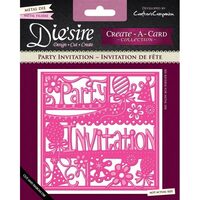 DS-CAD-PARTY - Cutter Party Invitation - Crafters Companion