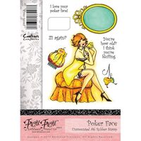 FROU-FACE Set 9 stampile cauciuc - Poker Face - Crafters Companion