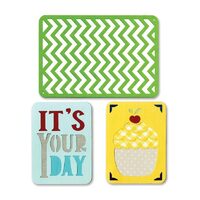 17 - 659748 Set 3 cuttere Thinlits - Birthday 2 - Sizzix