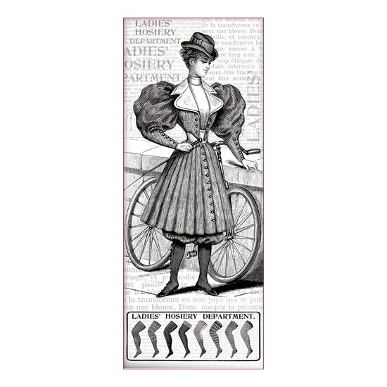 DFS329L - Hartie de orez Stamperia 24x60 cm - lady departament