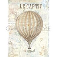 DFSA4113 - Hartie de orez Stamperia A4 - le captif ballon