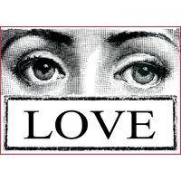 DFSA4128 - Hartie de orez Stamperia A4 - eye and love
