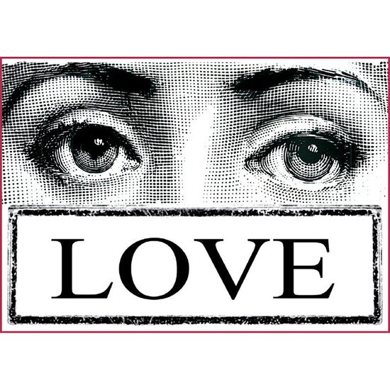 DFSA4128 - Hartie de orez Stamperia A4 - eye and love