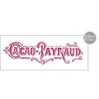 KSB161 - Sablon 38x15cm - Stamperia - cacao