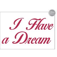 KSM025 - Sablon 30x44cm - Stamperia - I have a dream