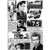 FLSG/ST98 - Fetru printat 50 x 70 cm - Stamperia - James Dean