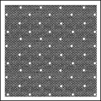 WTKCC12 - Stampila High Definition - 10x10cm - Pois - Stamperia