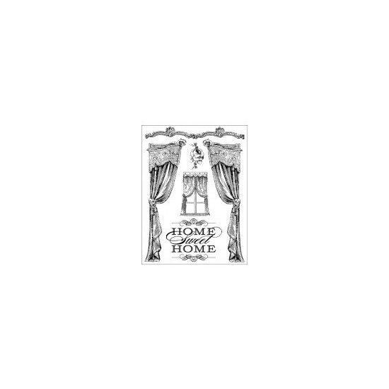 WTKCC20 - Stampila High Definition - 14x18cm - Home sweet home - Stamperia