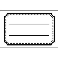 WTK143 - Stampila silicon 7x11 cm - tag - Stamperia