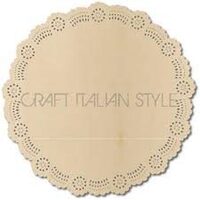 KLS200 - Figurina lemn - tag rotund 9.5cm - Stamperia