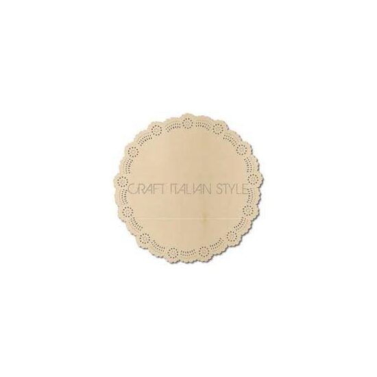 KLS200 - Figurina lemn - tag rotund 9.5cm - Stamperia