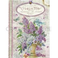 DFSA4101 - Hartie de orez A4 - Stamperia - Violets