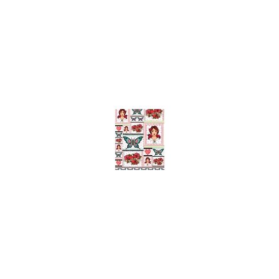 FLSG/ST49 - Fetru printat 50 x 70 cm - Stamperia - Passion