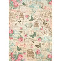 FLSG/ST73 - Fetru printat 50 x 70 cm - Stamperia - Versailles