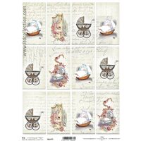 TAG-041-Hartie scrapbooking -Etichete - A4, 250g - ITD