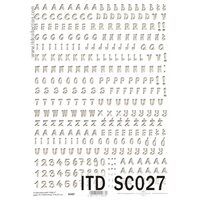 SC027 - Hartie scrapbooking - A4, 250g - ITD