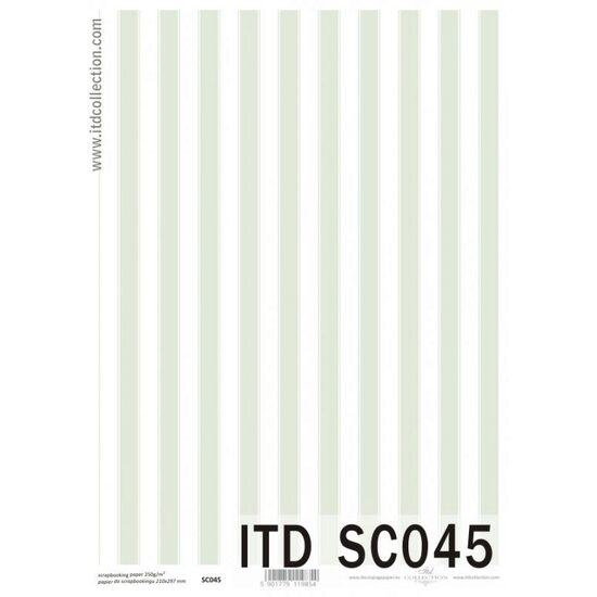 SC045 - Hartie scrapbooking - A4, 250g - ITD