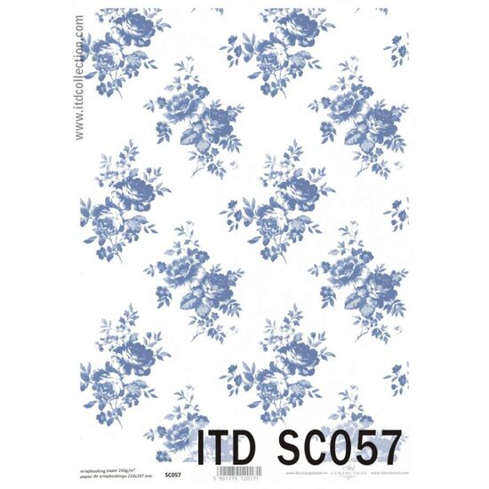 SC057 - Hartie scrapbooking - A4, 250g - ITD