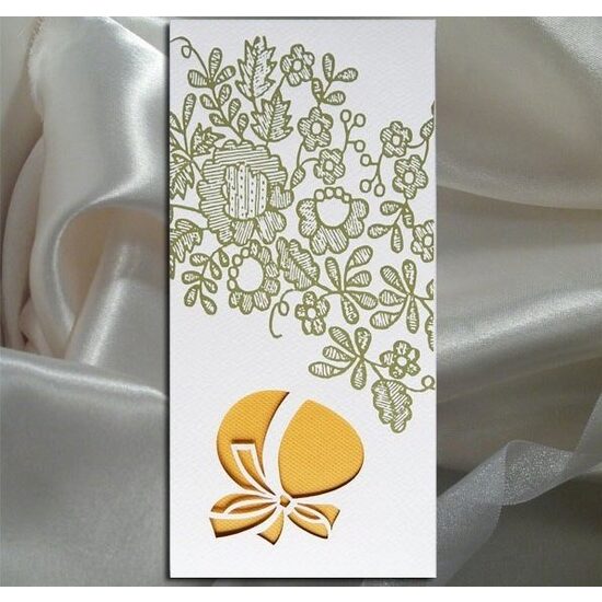 KW187 Felicitare Pasti 11 x 22 cm - ITD