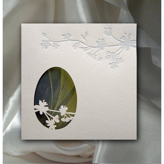 KW208 Felicitare Pasti 15 x 15 cm - ITD