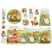 DFS144 - Hartie de orez Stamperia 48x33 cm - sweet baby