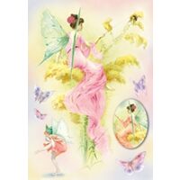 DFS148 - Hartie de orez Stamperia 48x33 cm - fairies