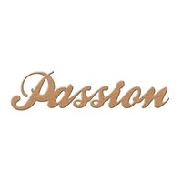 KF454 - Silueta MDF - Passion - 20cm - Stamperia