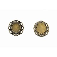 366855D - Medalion bronz - oval 3.5x4cm - ANT-CH