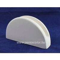 20018 - Suport servetele din ceramica alba, 15x3.5x8cm - PENTA.